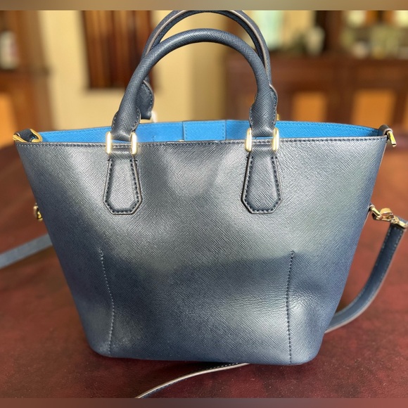 Michael Kors Greenwich Grab Bag, Navy Blue - Picture 3 of 10